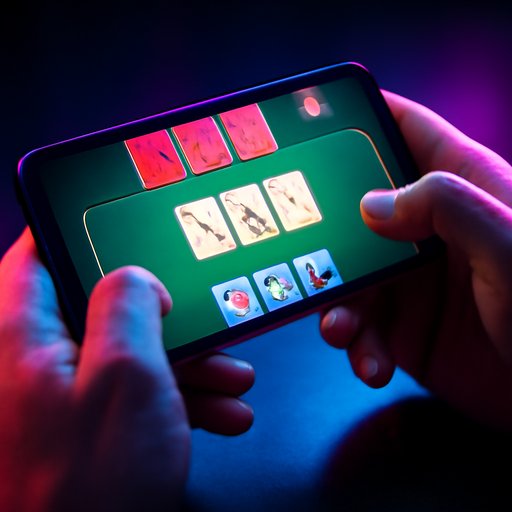 977 Beat কার্ড টেবিল হাতে ফোন দৃশ্য